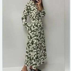 Zara Floral Shirt Dress